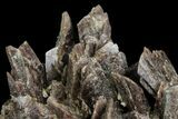Axinite Crystal Cluster - Peru #87733-3